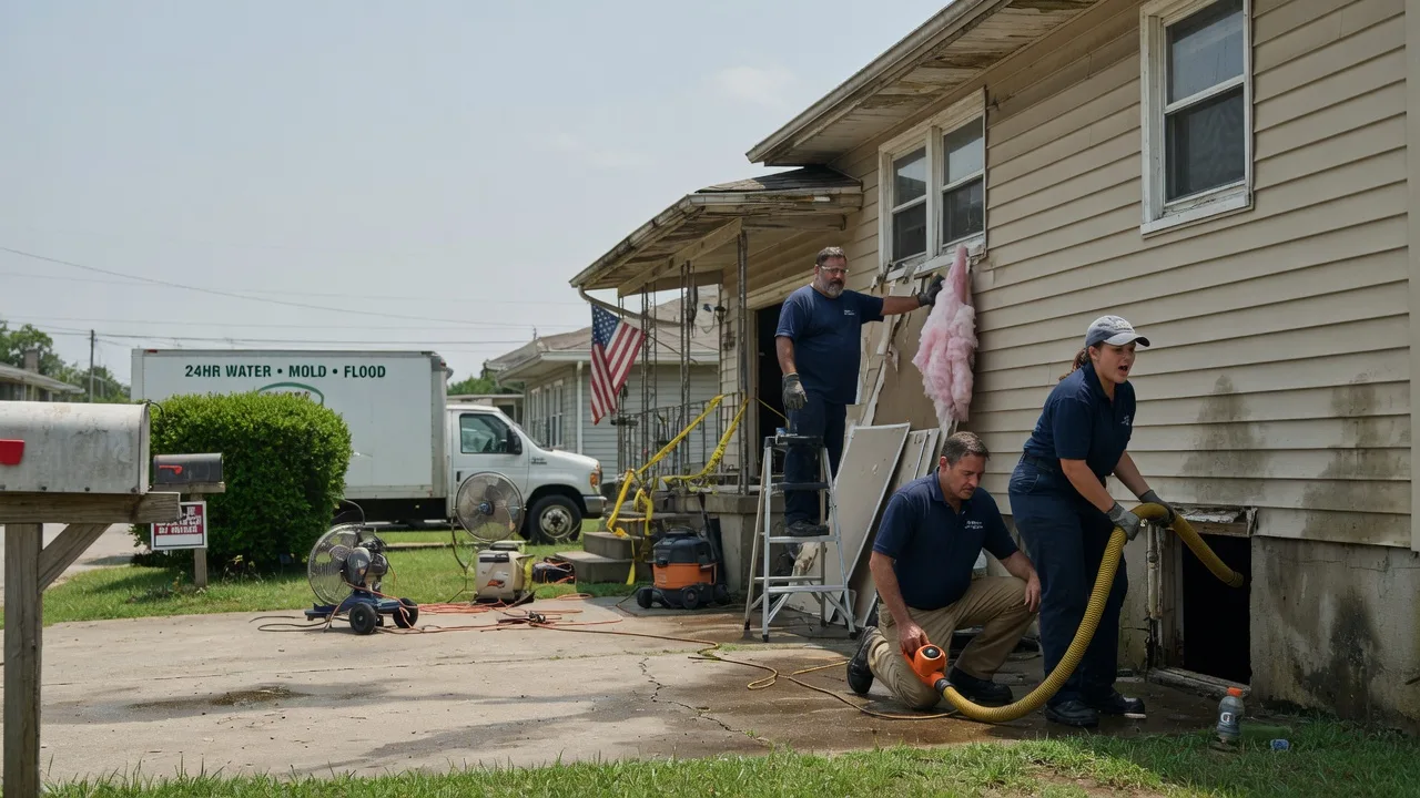 Water Damage Repair in Junction, TX near me
